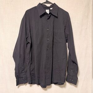 J. Crew Black Casual Button Down Shirt